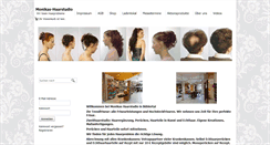 Desktop Screenshot of monikas-haarstudio.de